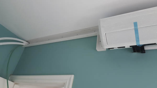 Instalación de aire acondicionado interior