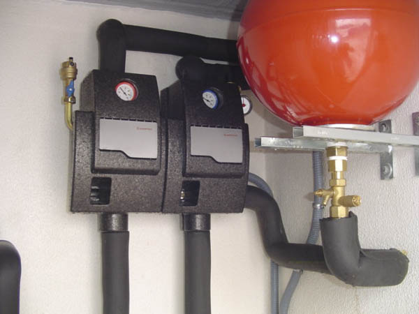 Bomba de impulsión de sistema de energía solar térmica