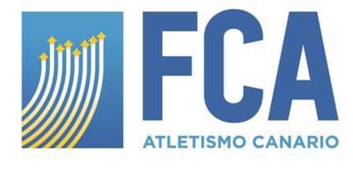 Logo FCA atletismo canario